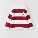 Erkek Çocuk Çizgili Kazak