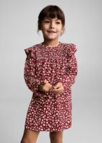 Kız Bebek Çiçekli Elbise - Görsel 4