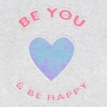 Kız Çocuk Kabartma Baskılı Sweatshirt - Görsel 2