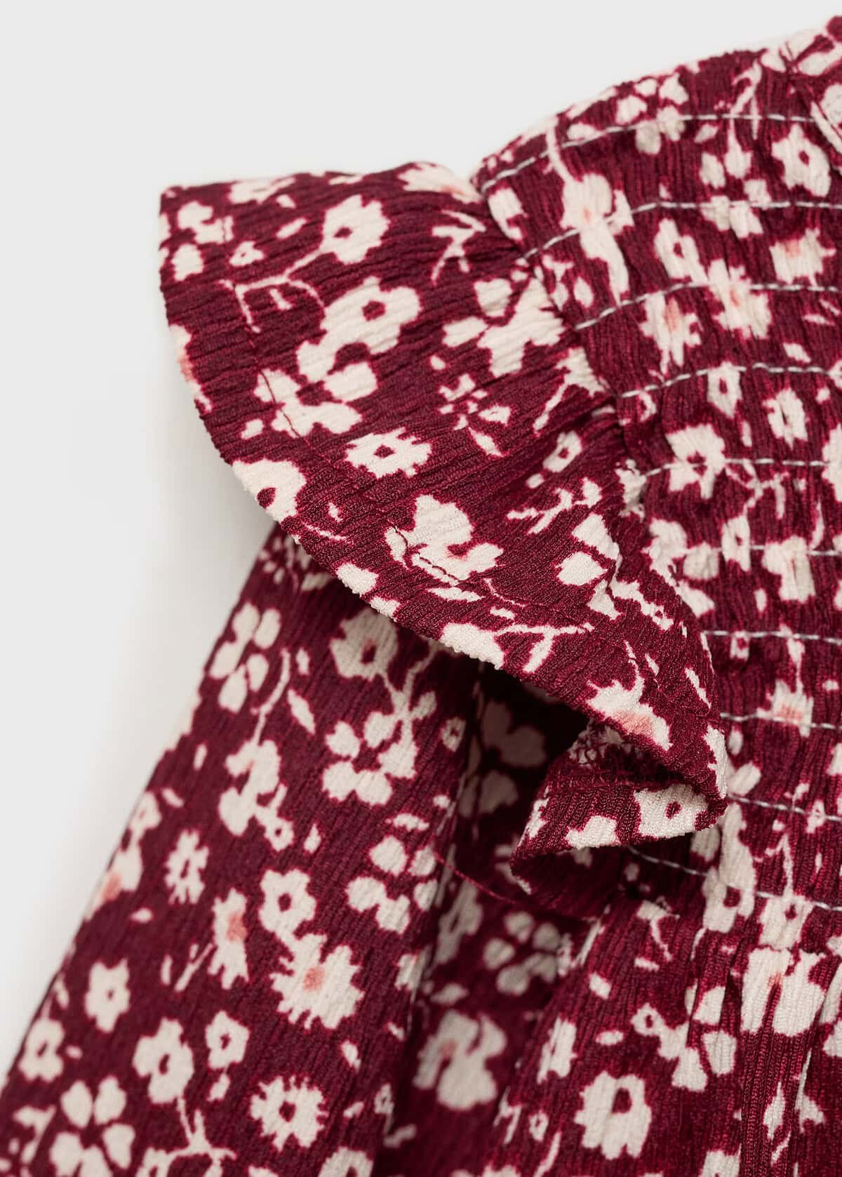 Kız Bebek Çiçekli Elbise - Görsel 3