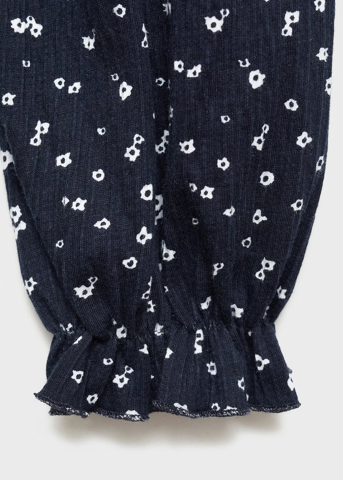 Kız Çocuk Çiçekli Bluz - Görsel 2