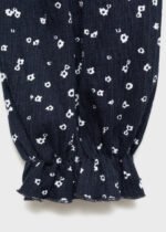 Kız Çocuk Çiçekli Bluz - Görsel 2