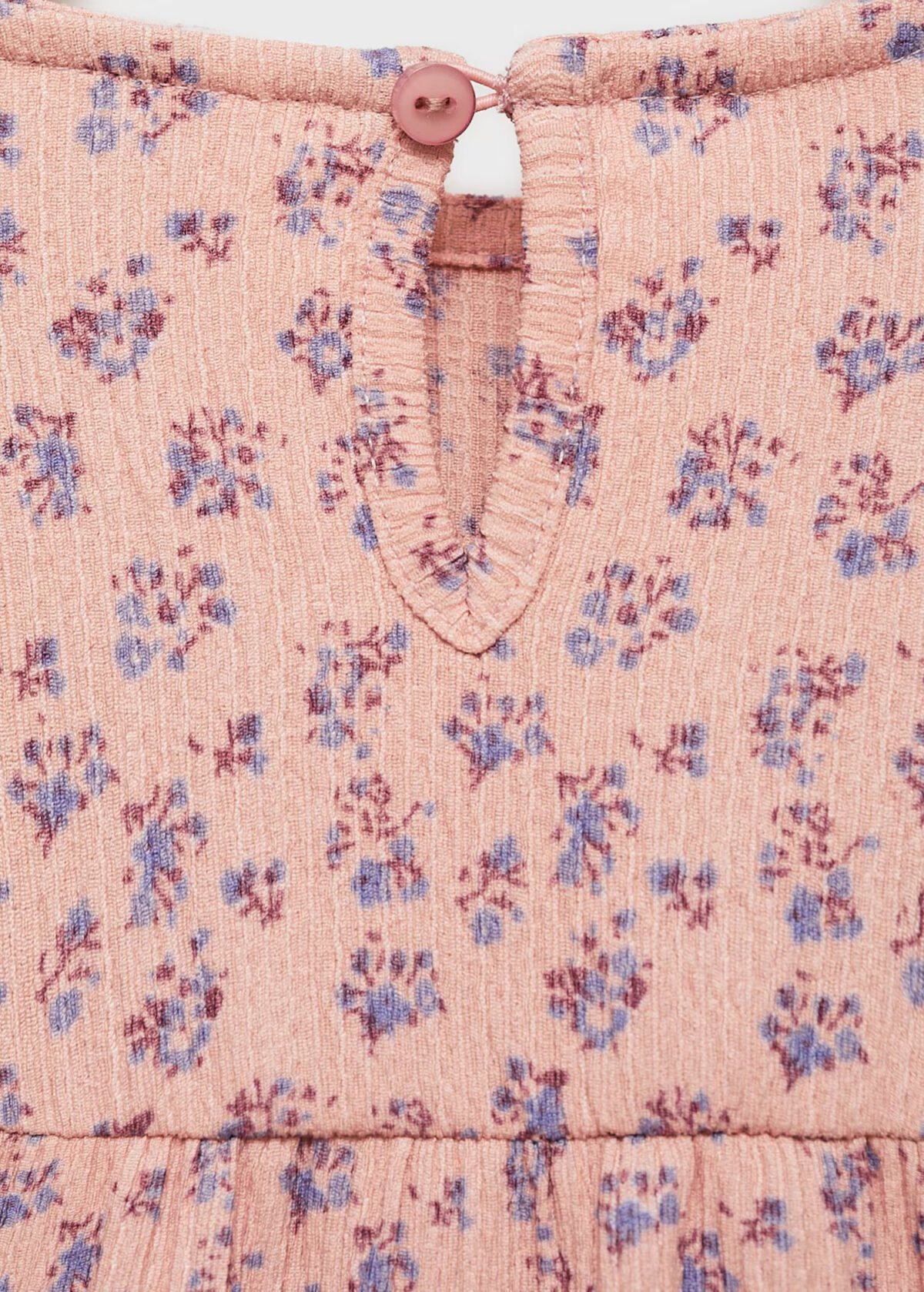 Kız Bebek Çiçekli Elbise - Görsel 3