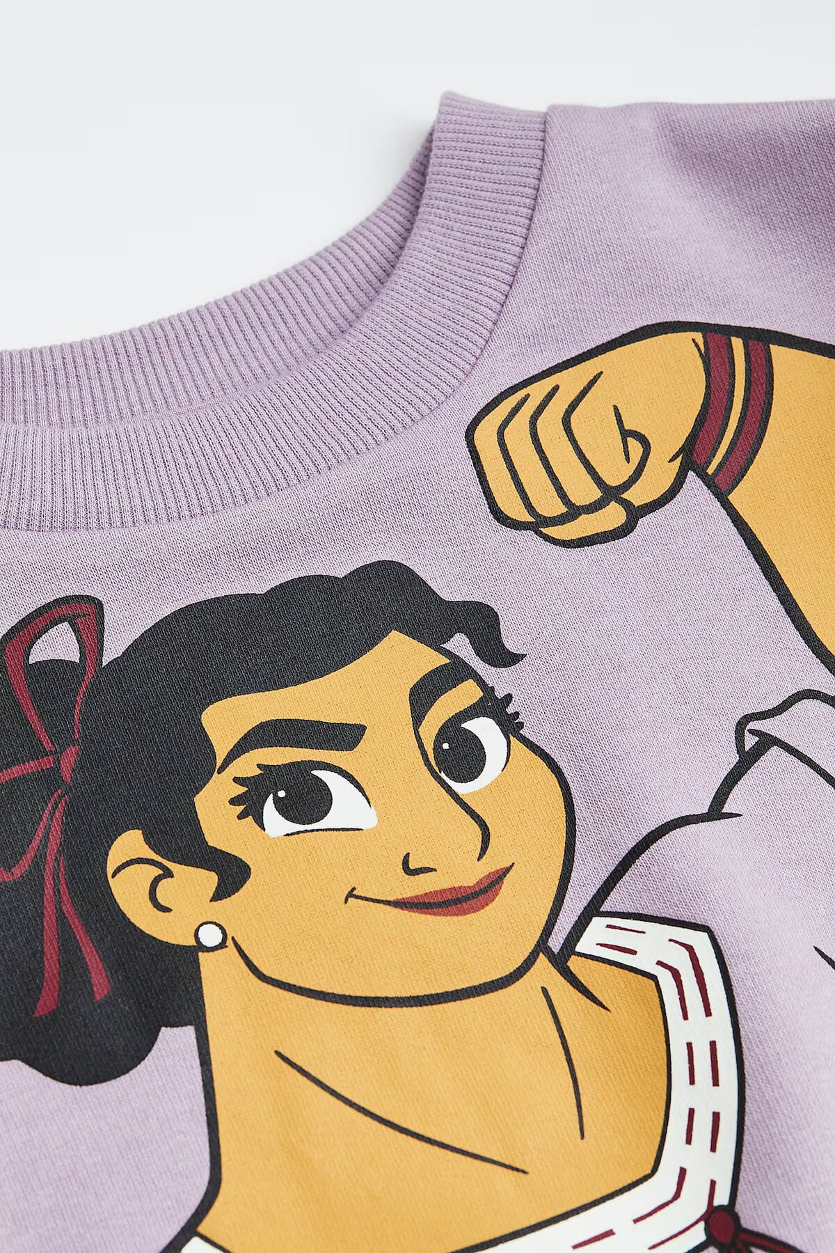 Kız Çocuk Baskılı Sweatshirt - Görsel 3