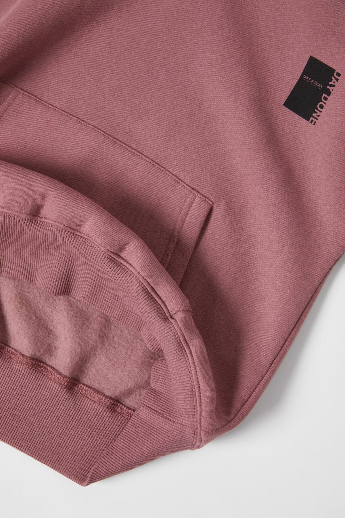 Erkek Çocuk Sloganlı Kapüşonlu Sweatshirt - Görsel 3