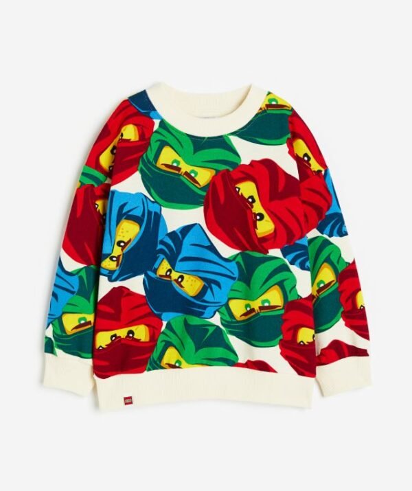 Erkek Çocuk Baskılı Sweatshirt