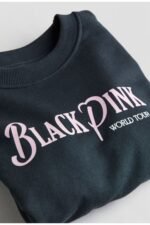 Kız Çocuk Garson Baskılı Sweatshirt - Görsel 2