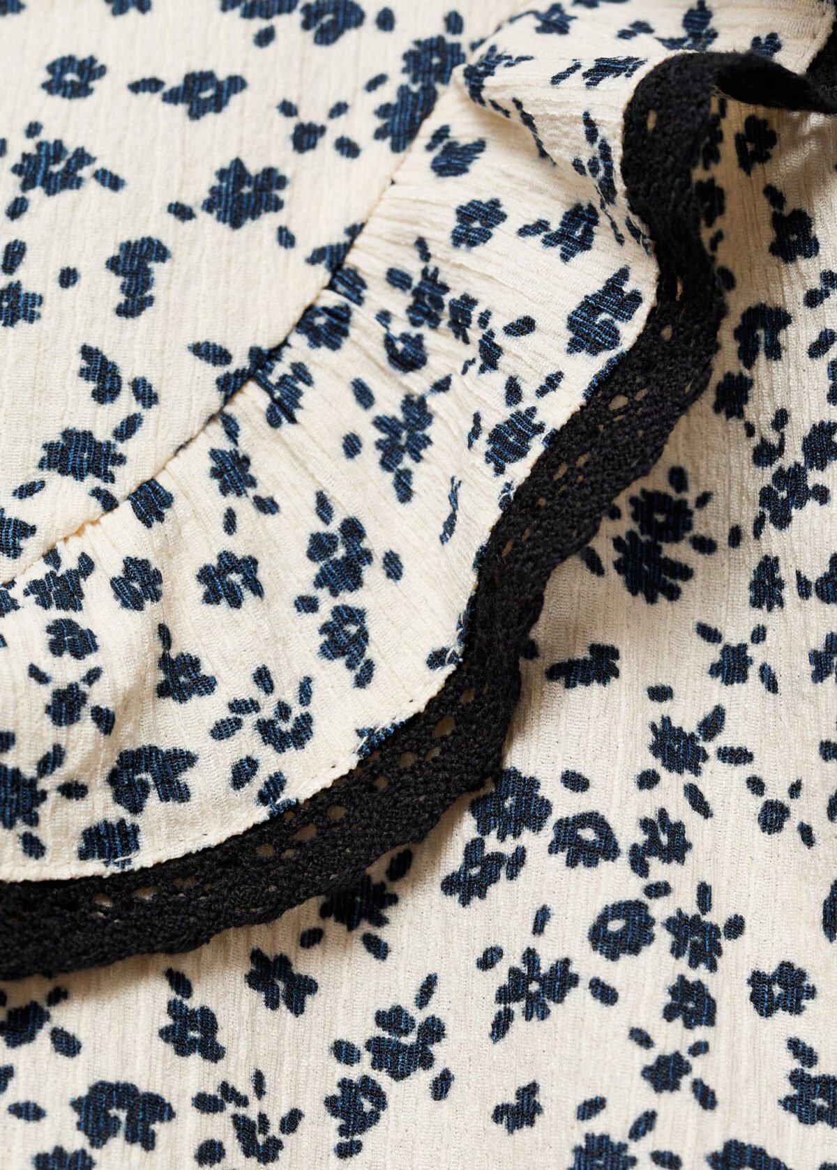 Kız Bebek Çiçekli Bluz - Görsel 4