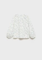 Kız Bebek Çiçekli Bluz - Görsel 4