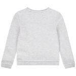 Kız Çocuk Kabartma Baskılı Sweatshirt - Görsel 3