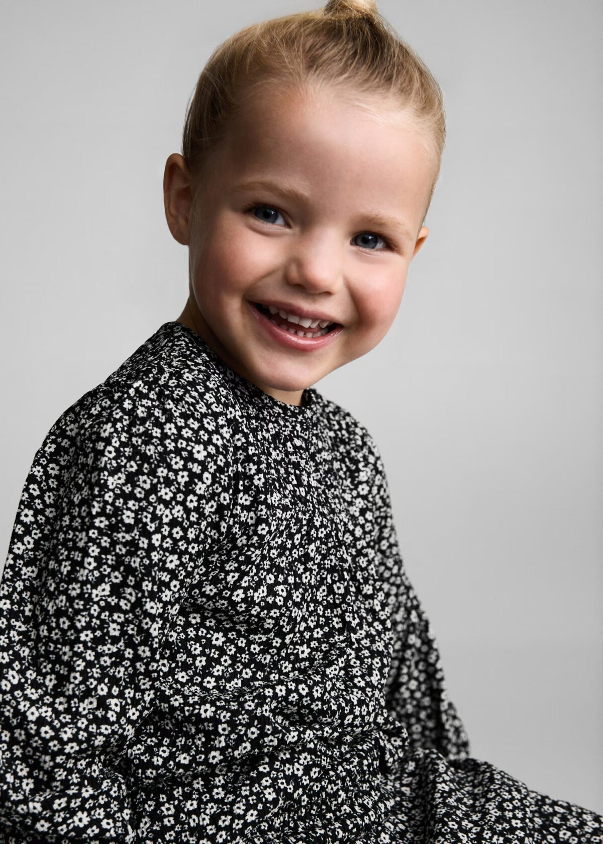 Kız Bebek Çiçekli Bluz - Görsel 3