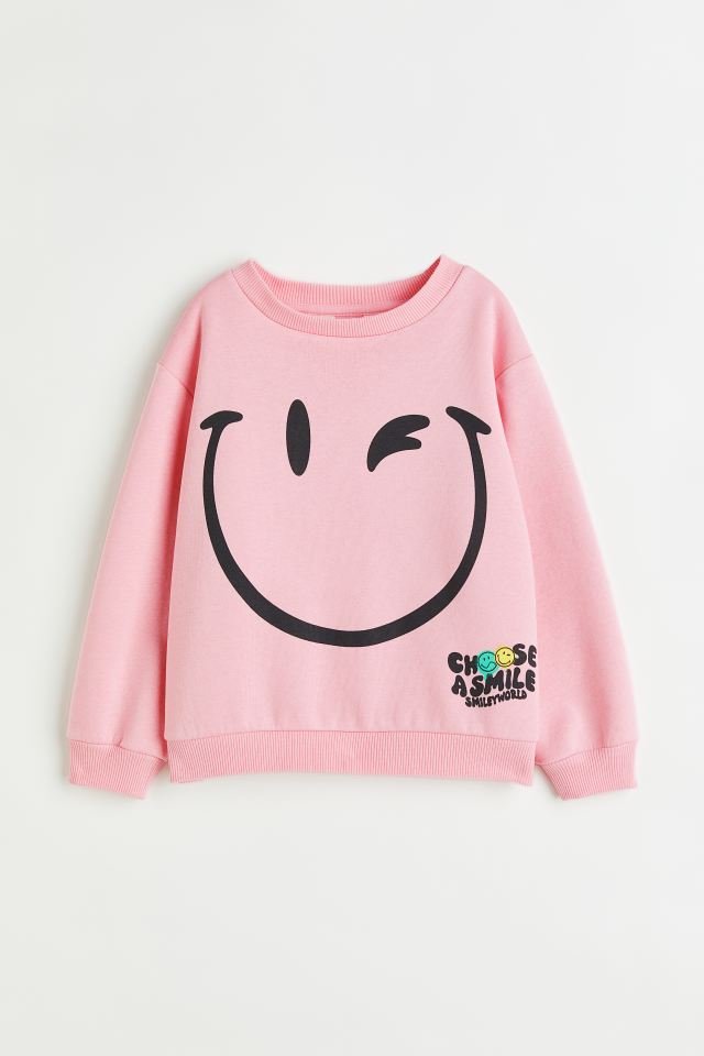Kız Çocuk Baskılı Sweatshirt Kız Çocuk Baskılı Sweatshirt