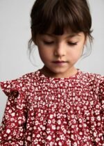 Kız Bebek Çiçekli Elbise - Görsel 2