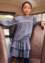 Kız Çocuk Çiçekli Bluz - Görsel 2