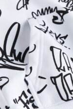 Erkek Çocuk Garson Graffiti Baskılı Sweatshirt - Görsel 2