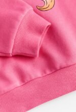 Kız Çocuk Baskılı Sweatshirt - Görsel 2