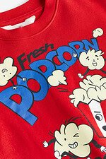 Erkek Çocuk Popcorn Baskılı Sweatshirt - Görsel 2