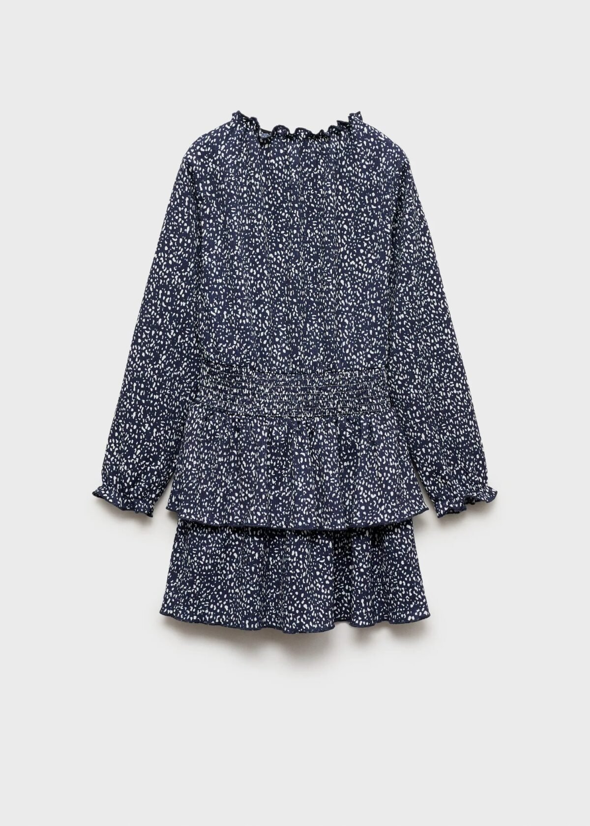 Kız Çocuk Volanlı Elbise - Görsel 4