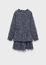 Kız Çocuk Volanlı Elbise - Görsel 4