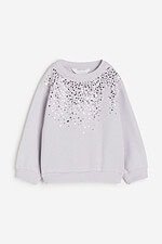 Kız Çocuk Pullu Sweatshirt