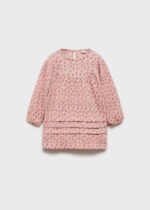 Kız Bebek Çiçekli Elbise