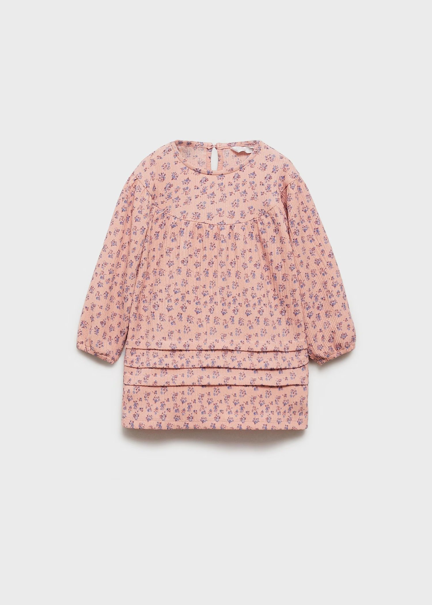 Kız Bebek Çiçekli Elbise