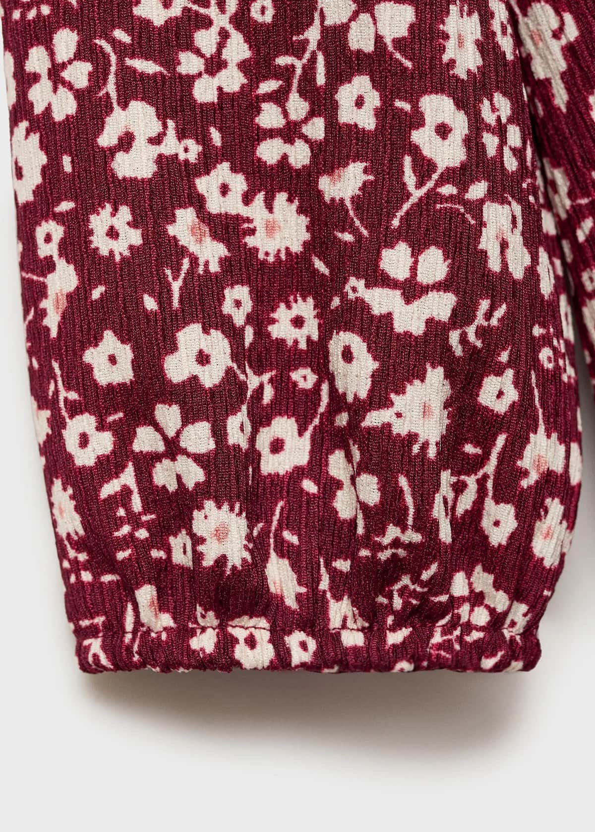 Kız Bebek Çiçekli Elbise - Görsel 5