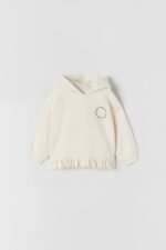 Kız Bebek Kapüşonlu Sweatshirt