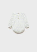 Kız Bebek Çiçekli Çıtçıtlı Body - Görsel 4