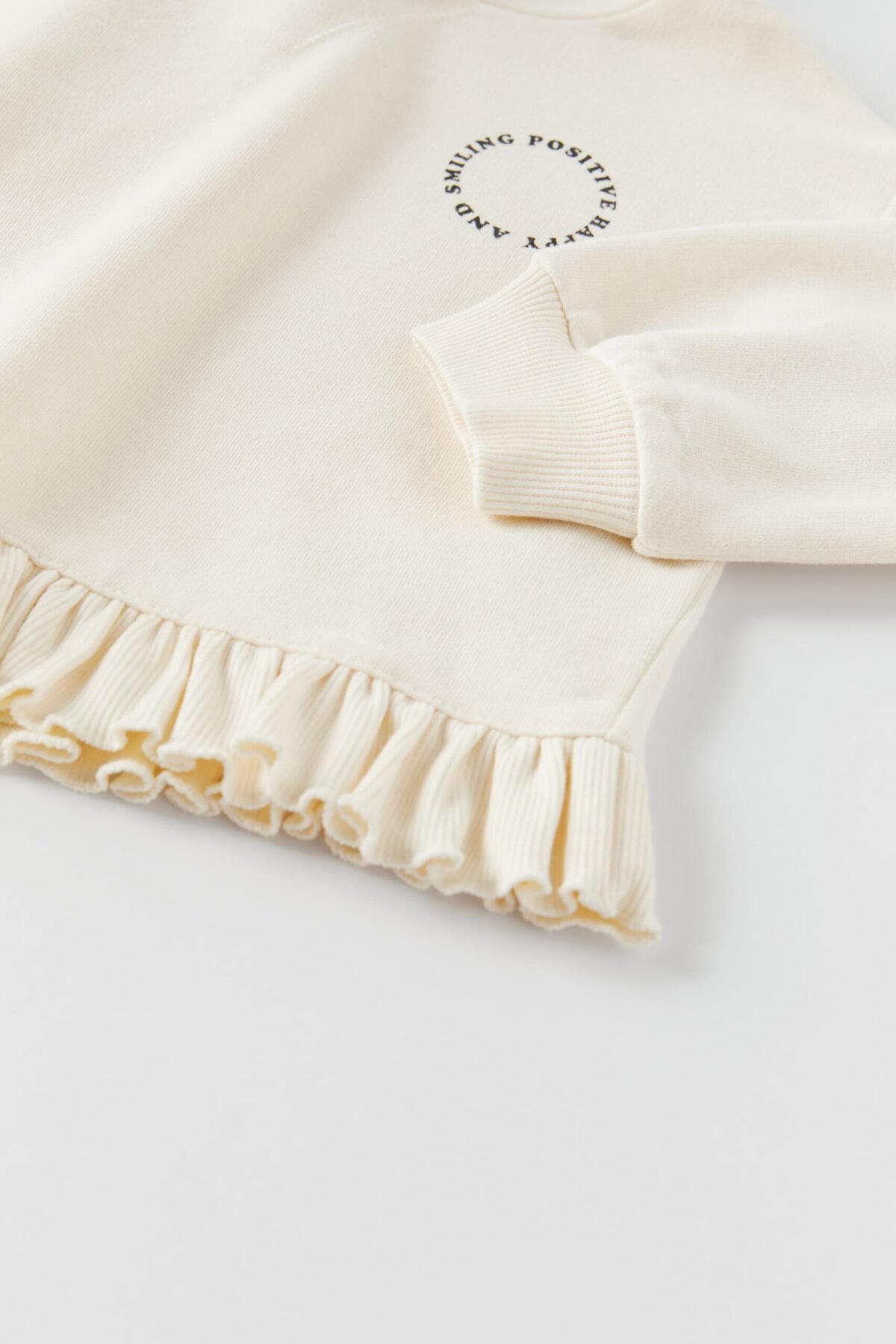 Kız Bebek Kapüşonlu Sweatshirt - Görsel 2