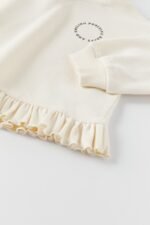 Kız Bebek Kapüşonlu Sweatshirt - Görsel 2