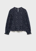 Kız Çocuk Çiçekli Bluz - Görsel 3