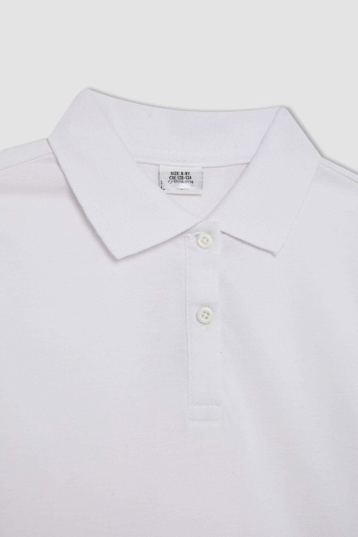 Kız Çocuk Uzun Kol Polo Yaka T-Shirt - Görsel 2