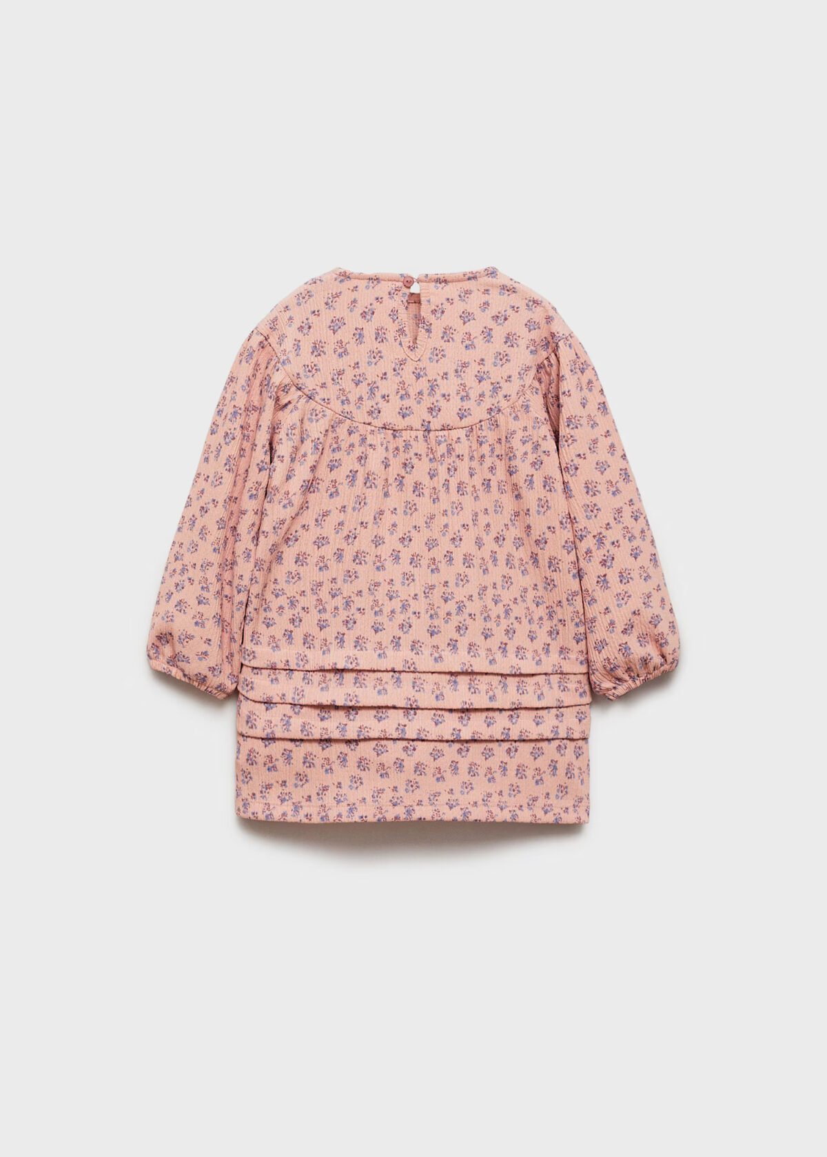 Kız Bebek Çiçekli Elbise - Görsel 4