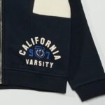 Erkek Çocuk Lacivert Fermuarlı Hırka - Görsel 2