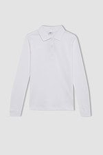Kız Çocuk Uzun Kol Polo Yaka T-Shirt