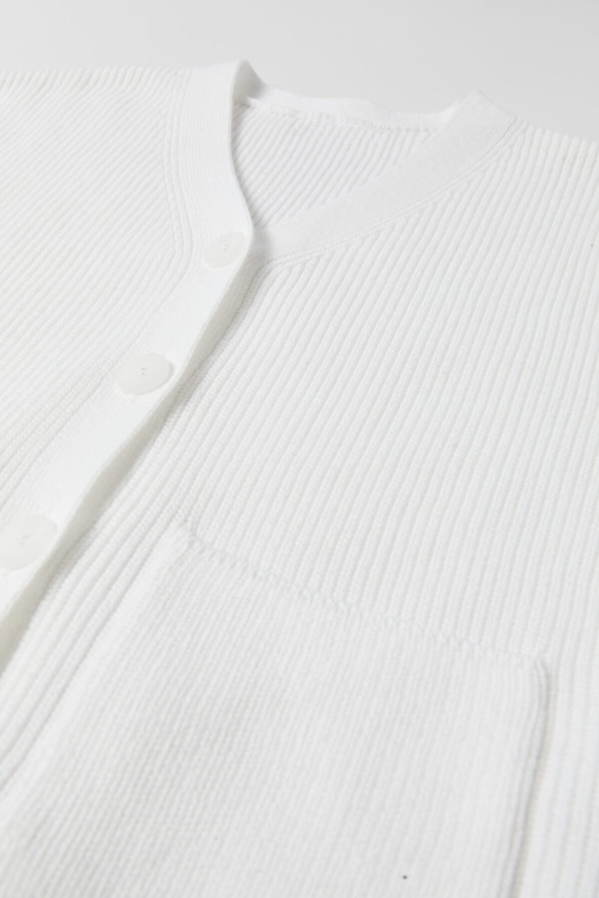 Kız Bebek Örme Hırka - Görsel 2