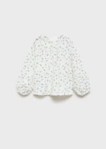 Kız Bebek Çiçekli Bluz
