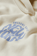 Kız Çocuk NY Baskılı Sweatshirt - Görsel 3