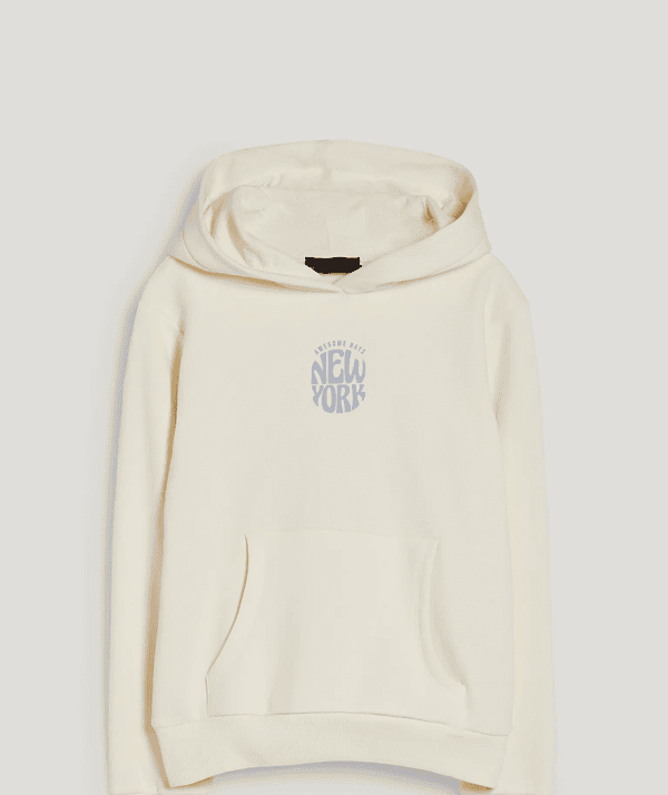 Kız Çocuk NY Baskılı Sweatshirt