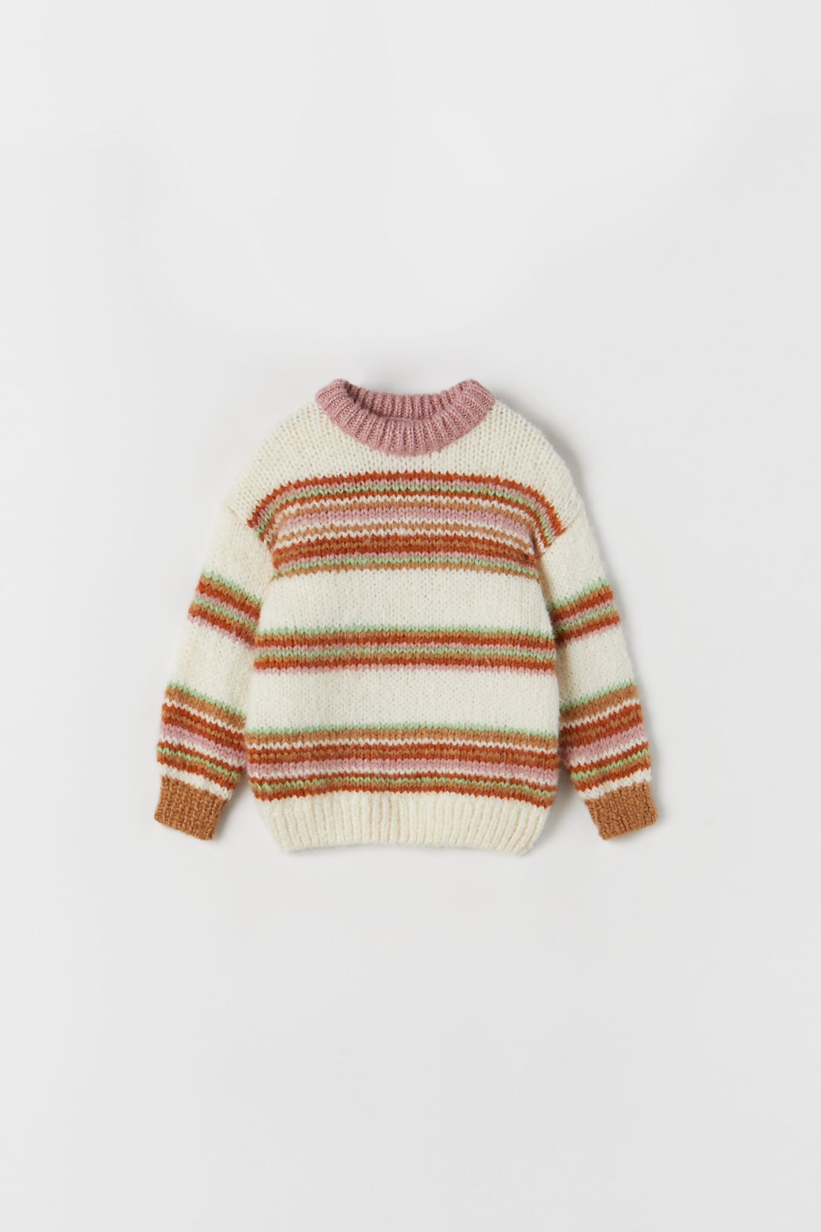 Kız Bebek Çok Renkli Kazak Kız Bebek Çok Renkli Kazak