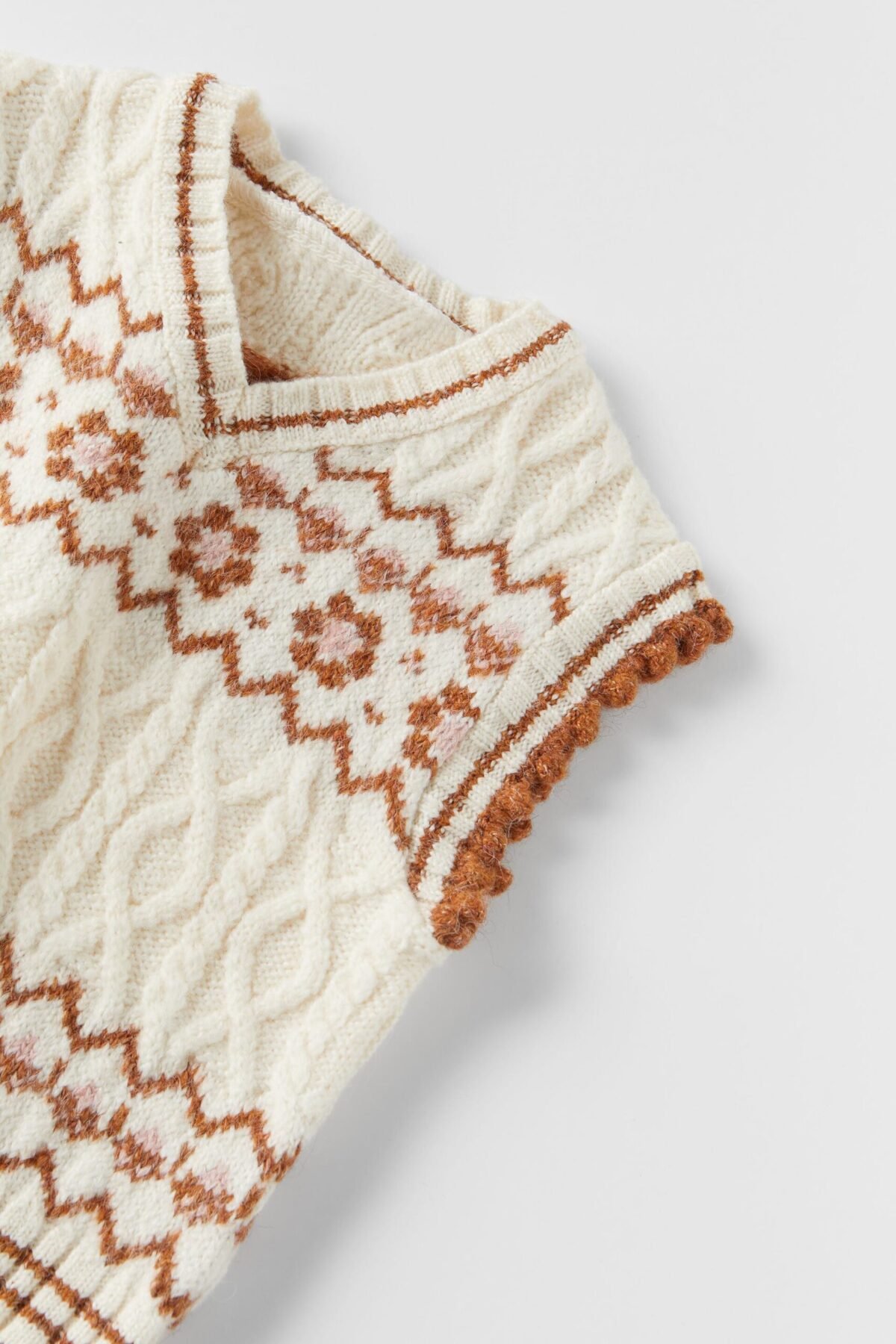 Kız Bebek Desenli Süveter - Görsel 2