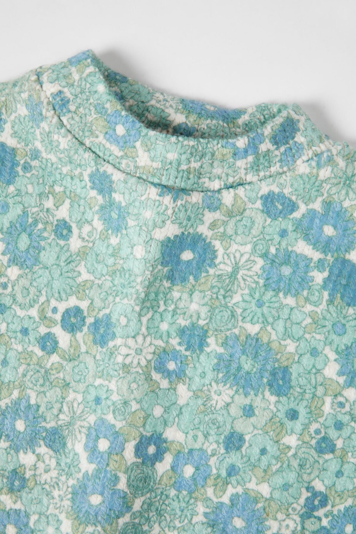 Kız Bebek Çiçekli Kazak - Görsel 2