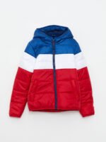 Erkek Çocuk Blok Renkli Mont