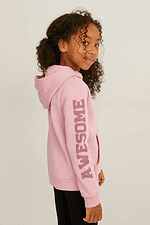 Kız Çocuk Kapüşonlu Sweatshirt - Görsel 4