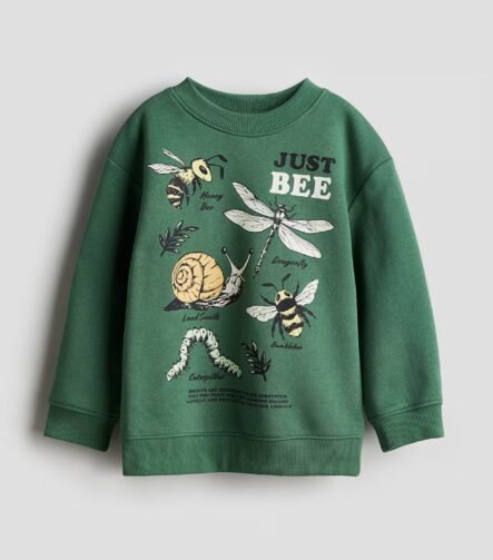 Erkek Çocuk Baskılı Sweatshirt