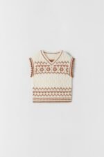 Kız Bebek Desenli Süveter