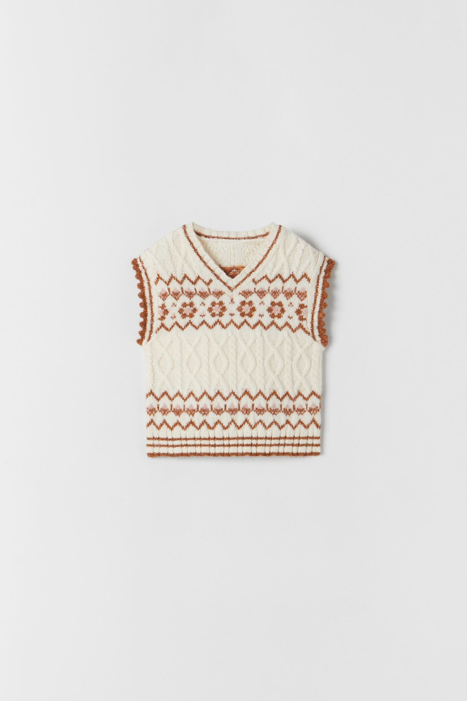 Kız Bebek Desenli Süveter Kız Bebek Desenli Süveter