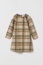 Kız Çocuk Ekoseli Elbise