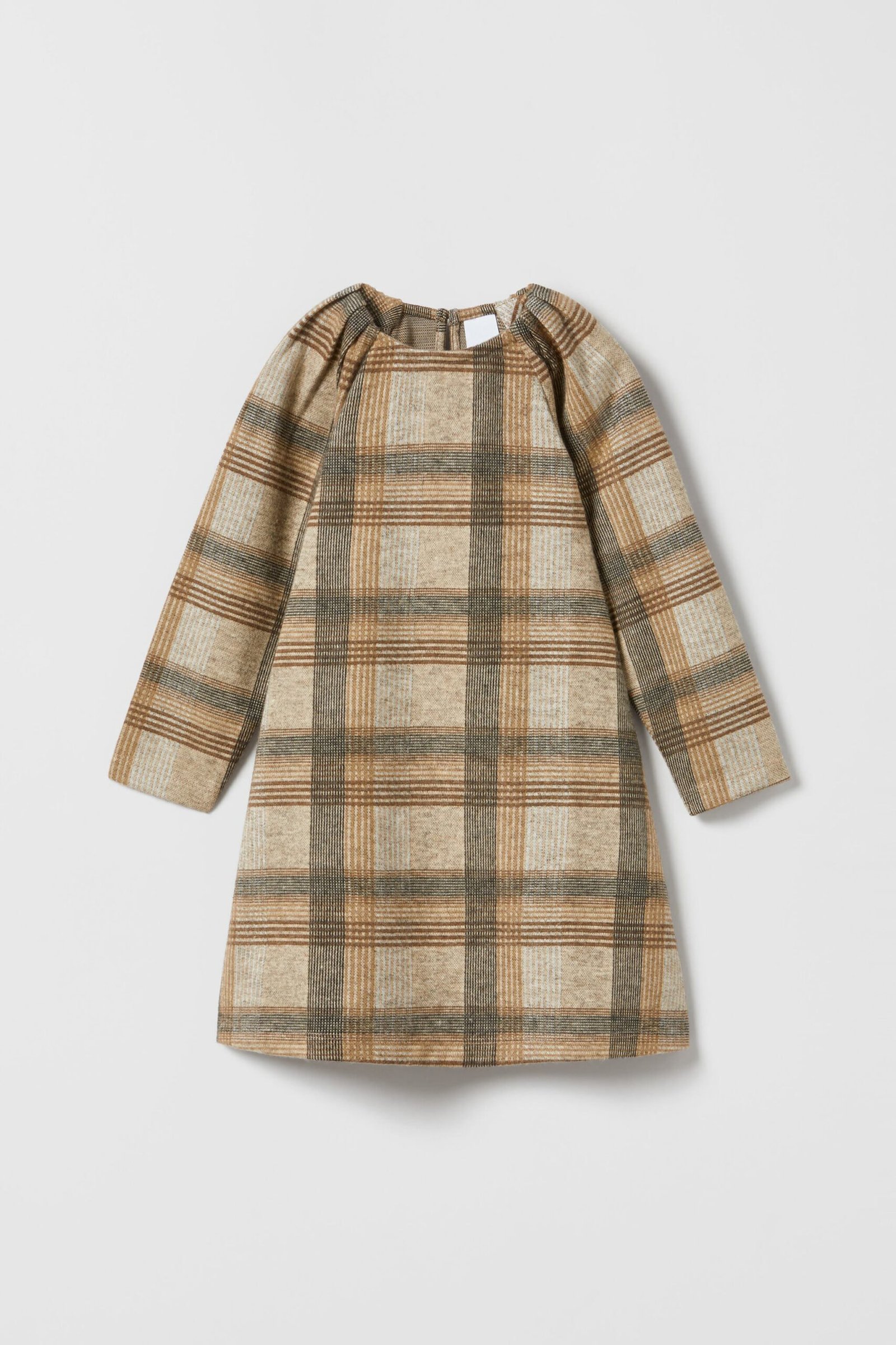 Kız Çocuk Ekoseli Elbise Kız Çocuk Ekoseli Elbise